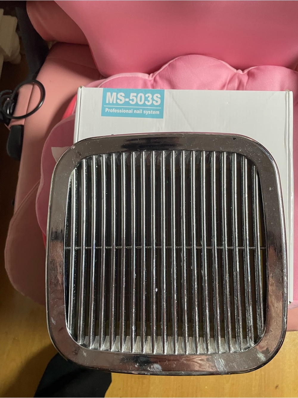 MS-503S Professional Nail System Dust Collector - Silver